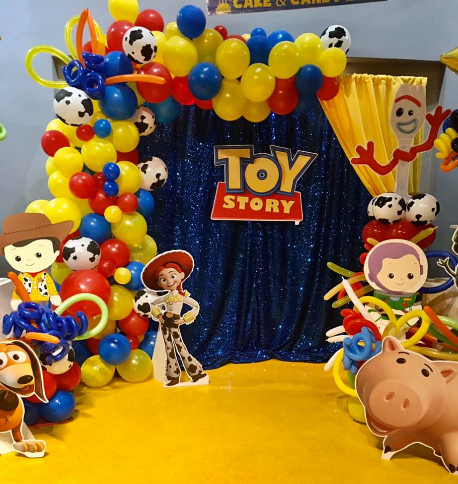 Birthday Celebration Decoration Pack Toy Story Theme for Kids