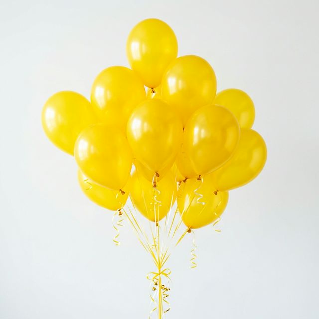 Royal Brand Standard Balloons - Yellow (Pack of 50)