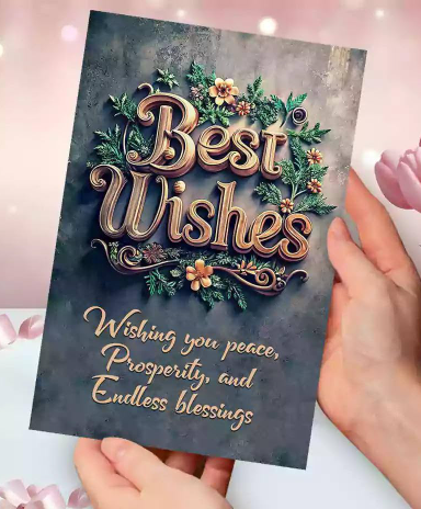 Designer Birthday Greeting Card - 155150 (A4 Large)