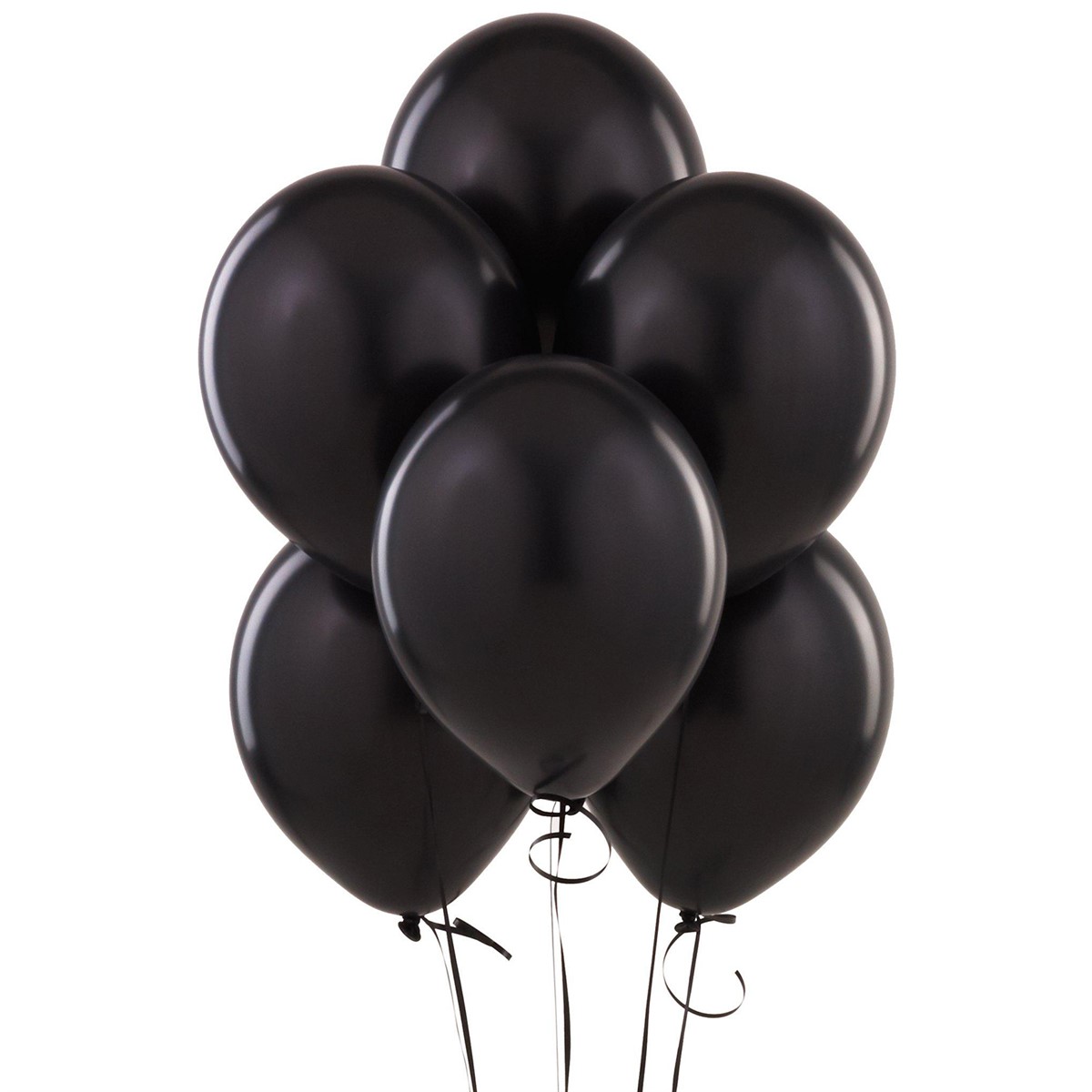 Royal Brand Standard Balloons - Black (Pack of 25)