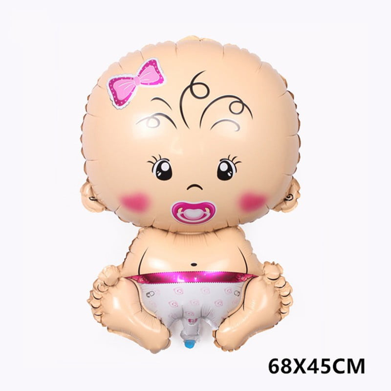 Foam Foil Balloon 1pc Girl Pink