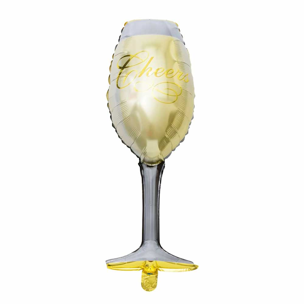 Foil Balloon of Champagne Glass 1pc