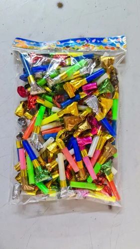 Whistle for Kids Party Paper based - Pack of 10 pc