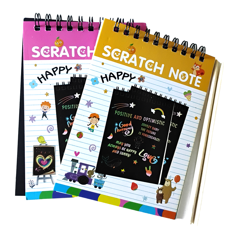 Mini Scratch Notebook For kids