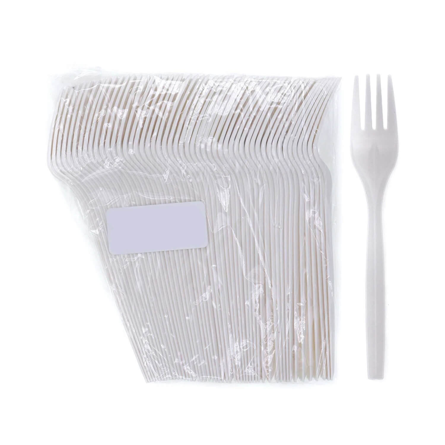 Disposable Plastic Fork (Pack Of 100)