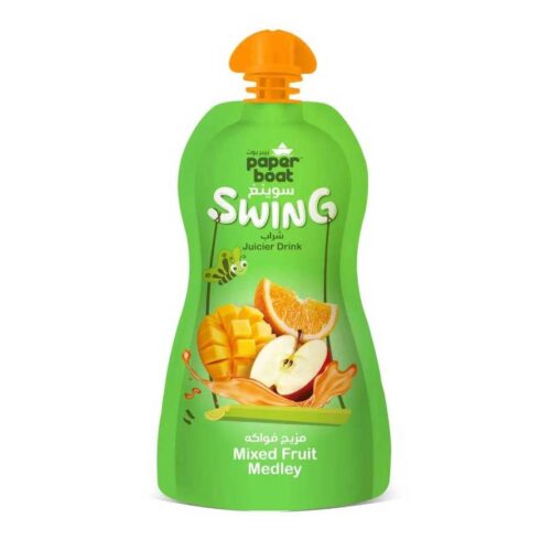 Paper Boat Swing Mixed Fruit Medley Juice, 125ml Pouch