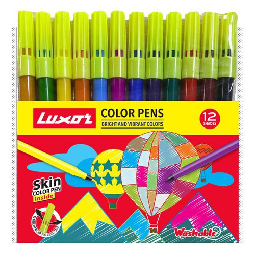 Luxor 950 Sketch Pen - 12 Shades