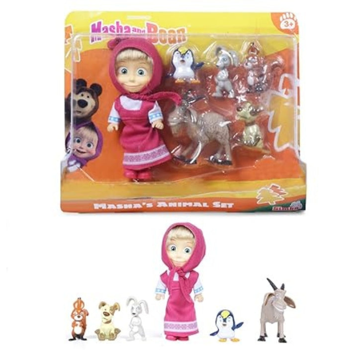 Masha And Bear Figure Collectibles Toys High Quality Collectibles