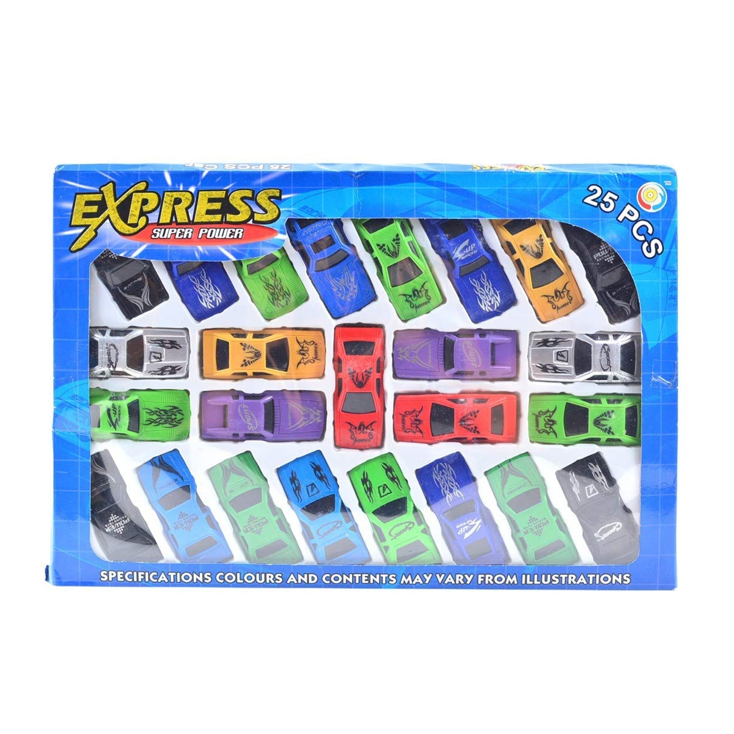 Speed Racer Car set of 12 Car Box | Metal Car | 12 Mixed Designs | Kids Toy | Collectables