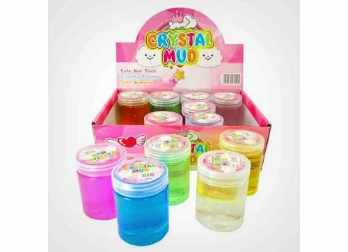 Diamond Crystal Mud Jar No Toxi Substance Slime