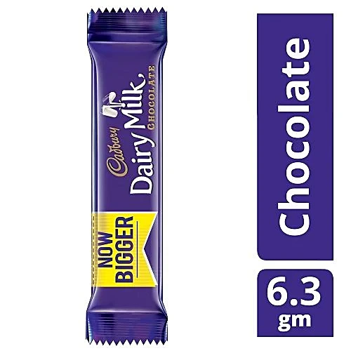 Cadbury Dairy Milk Chocolate, 6.3 Gram