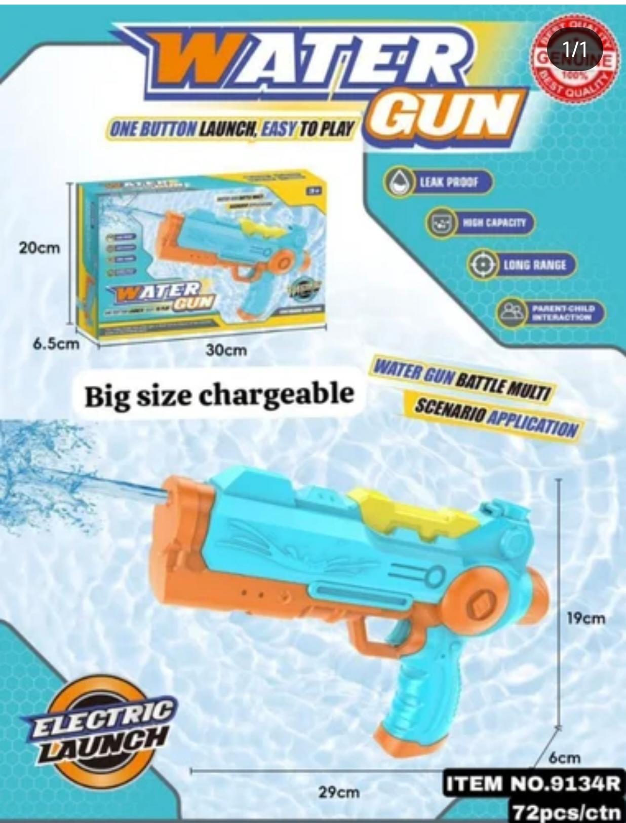 Electric Water Gun - Type C Chargeable