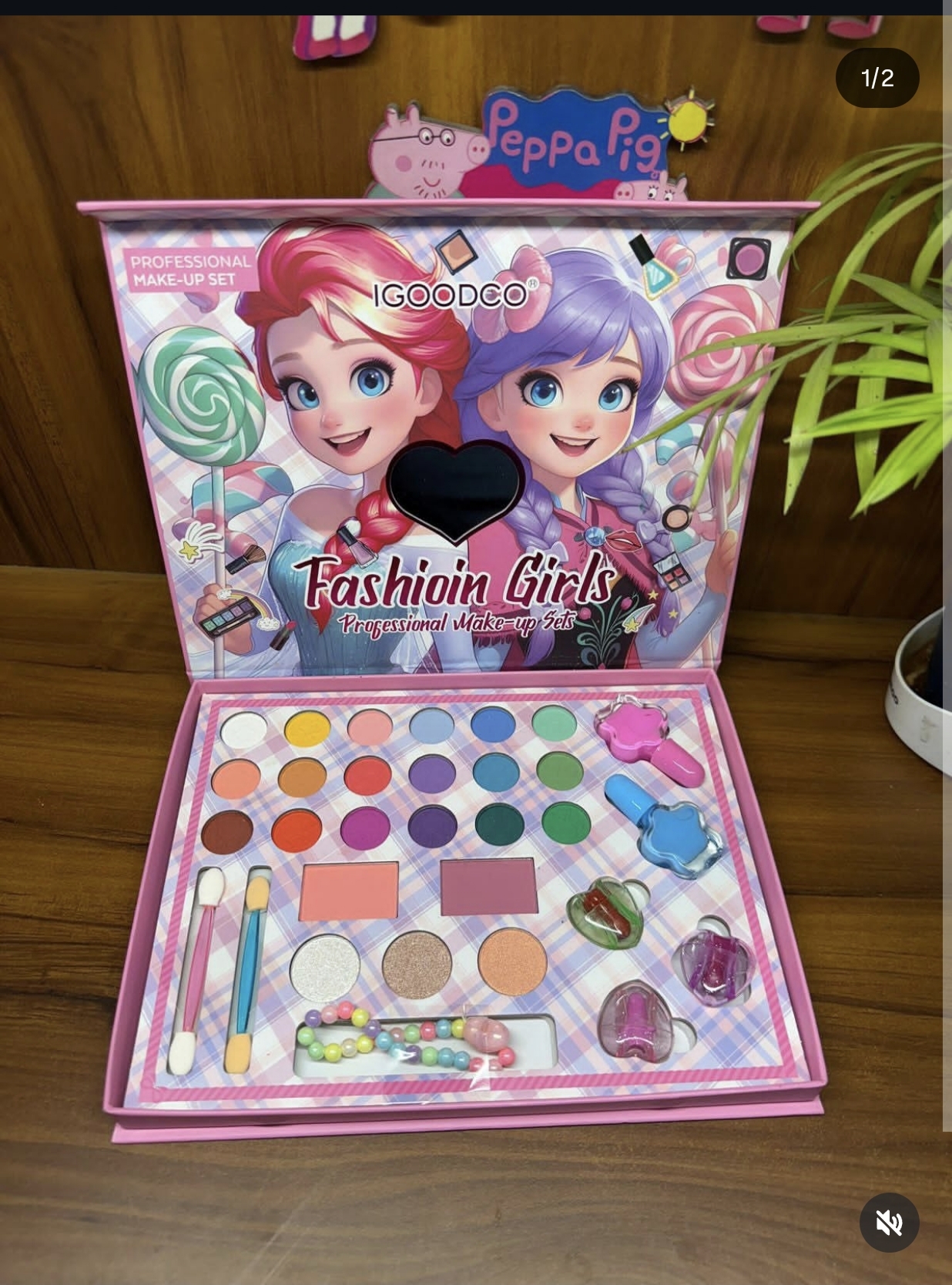 Fashion Girl Professional Makeup Set Mini For Young Girl and Women