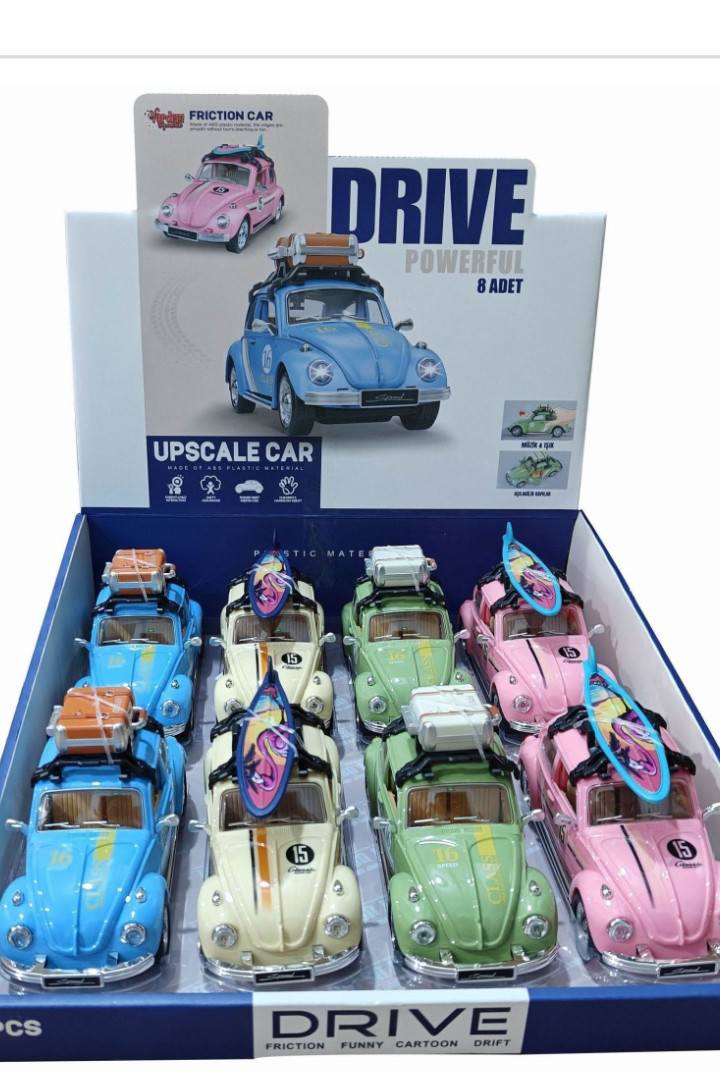 Drive Powerful Vintage Car Upscale Car Model | Metal Heavy Car for Decoration or Play