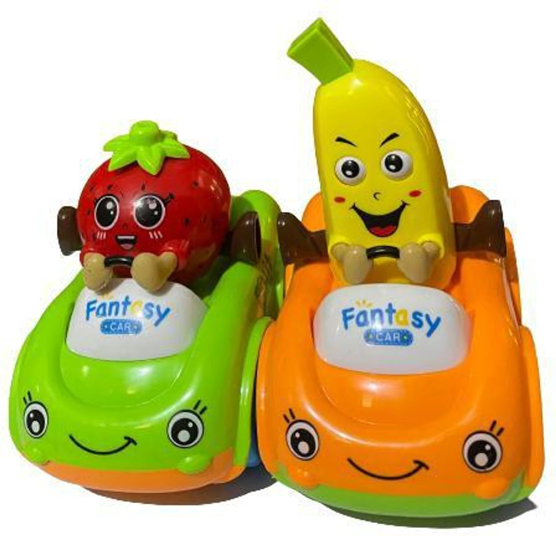 Fruit Bumper Car - Banana Strawberry driving cars