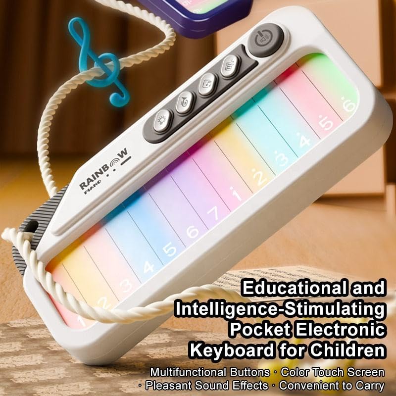 Rainbow Electronic Small Piano Primium