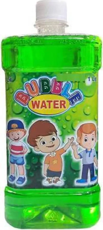 Bubble Gun Refill Liquid Bottle