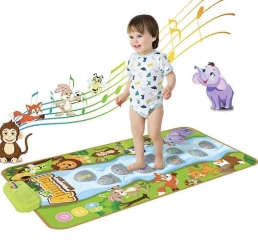 Baby Toddler Musical Mat Animal Design (Battery Operated)