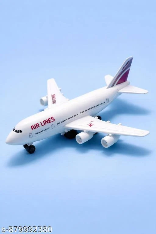 Airplane Toy For Heavy Design Realistic White Non Flying