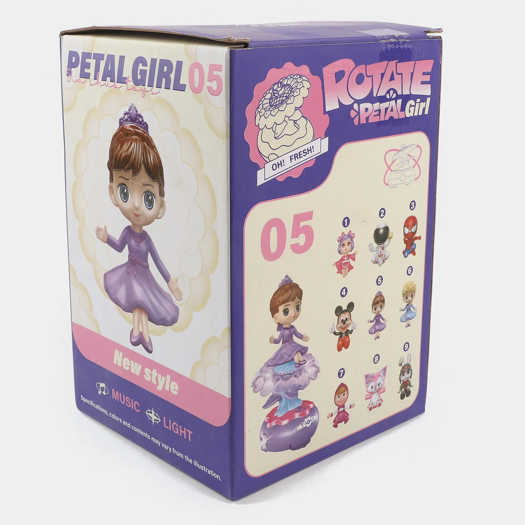 New Style Dancing on Table Doll Blue Purple Type Music And Light