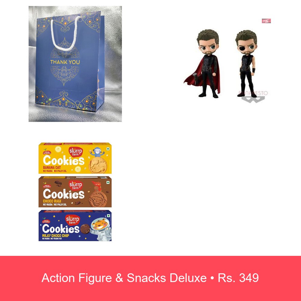 Action Figure & Snacks Deluxe