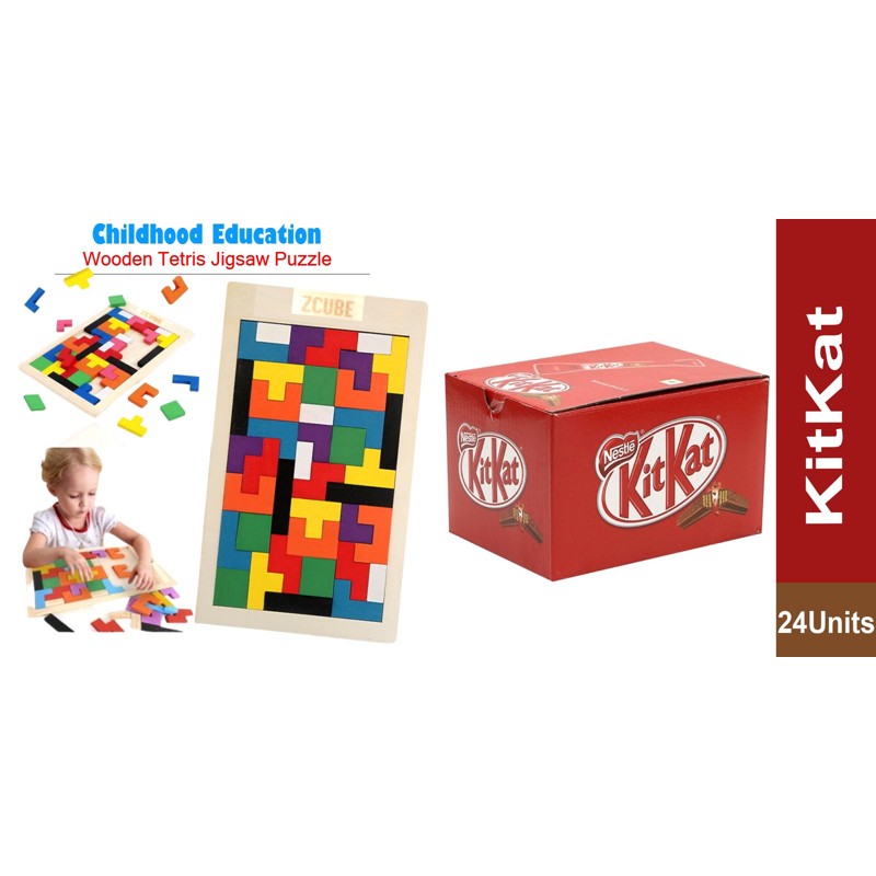 Wooden Jigsaw & Snack