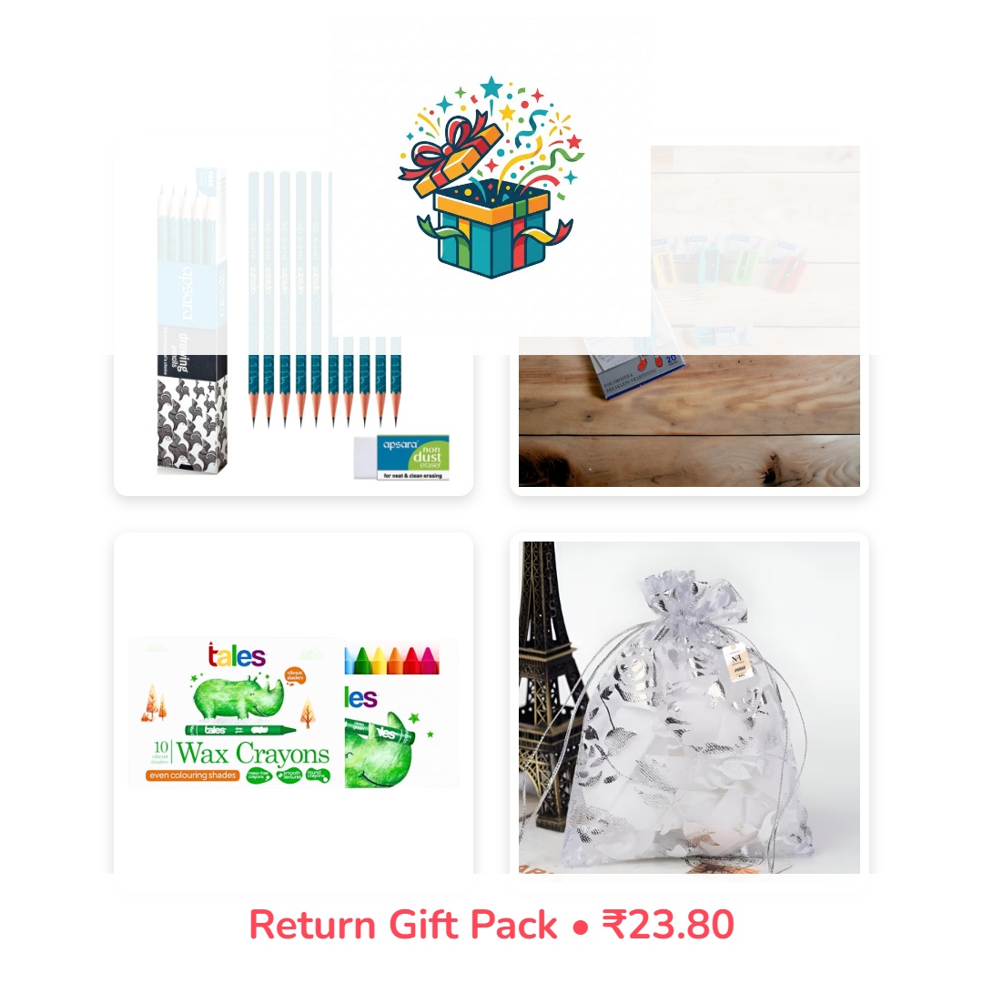 Giftines Sparkle & Sketch Premium Return Gift Potli