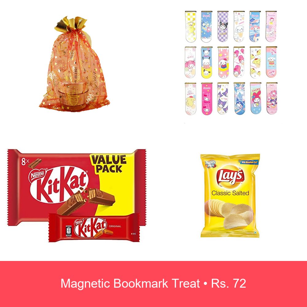 Magnetic Bookmark Treat
