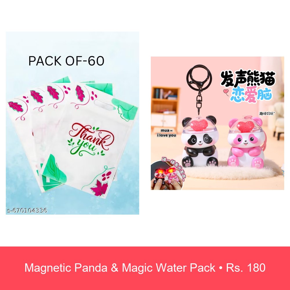 Magnetic Panda & Magic Water Pack