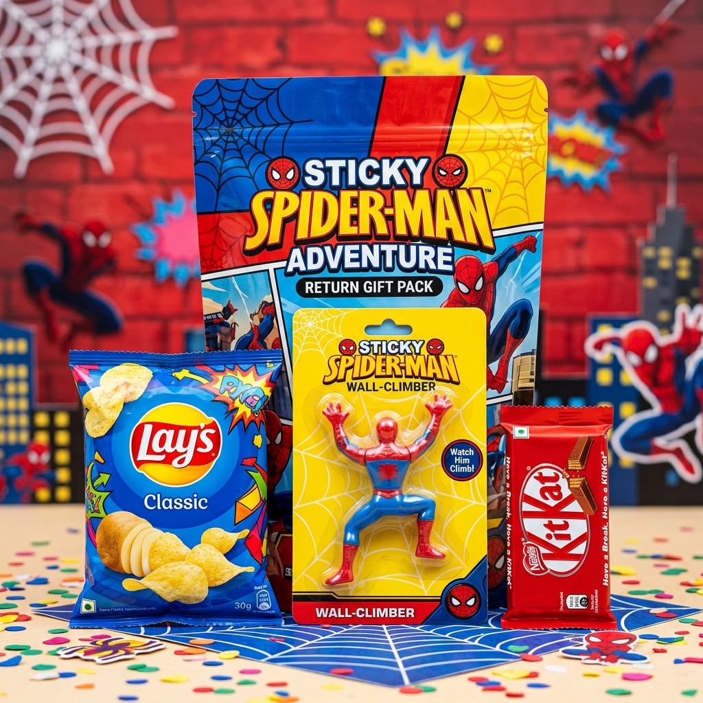 Sticky Spiderman Adventure