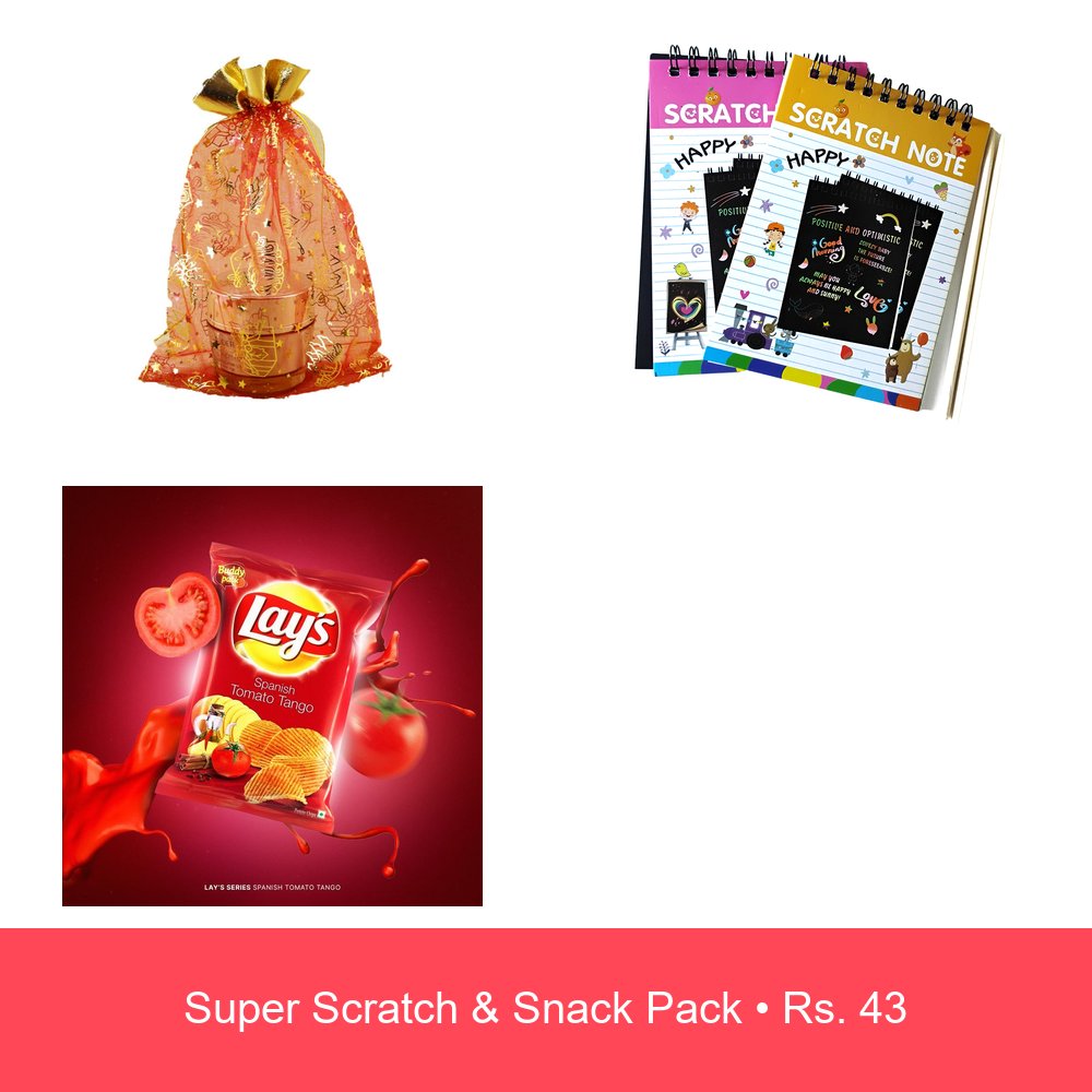 Super Scratch & Snack Pack