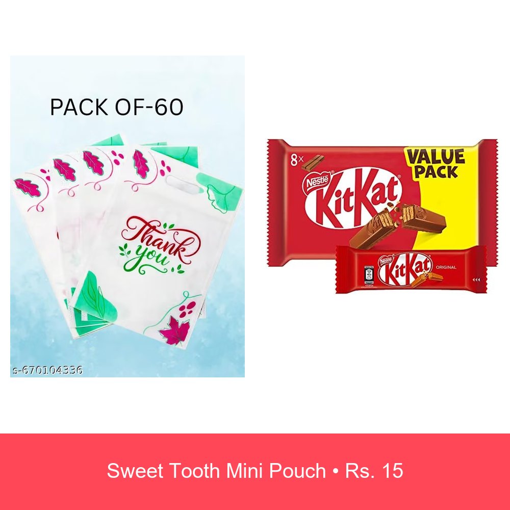 Sweet Tooth Mini Pouch