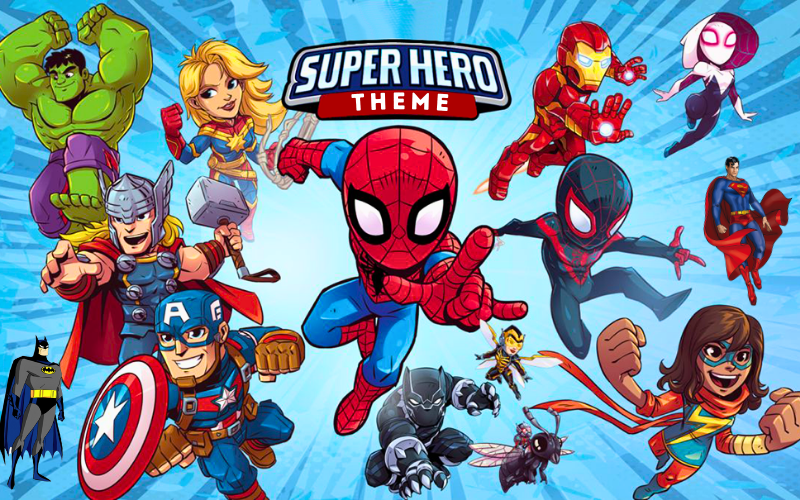 Super Hero Theme - Comic Book Fan