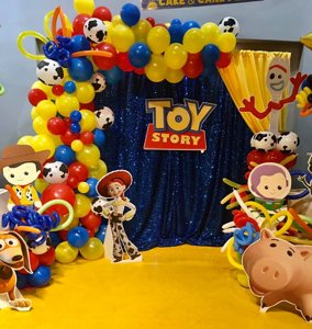 Birthday Celebration Decoration Pack Toy Story Theme for Kids