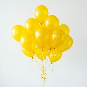 Royal Brand Standard Balloons - Yellow (Pack of 50)