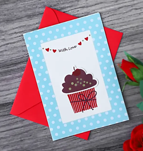 Designer Birthday Greeting Card - 155056 (4x6 Size)