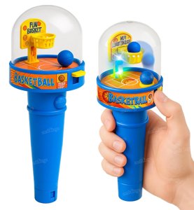 Mini Handy Basket Ball Game with applause and Music Effect on for Kids