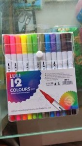 Double Headed Colour Pen Set of 12