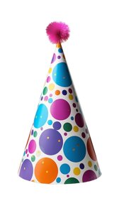 Birthday Cap Pack of 10 - MixColor