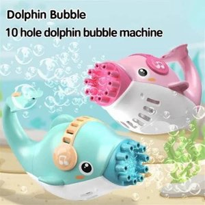 Giftines Premium Battery-Operated Bubble Gun Blower | Electric Bubble Maker Toy with Solution | Perfect Birthday Party Favor, Gift & Outdoor Fun for Kids (Assorted Designs)