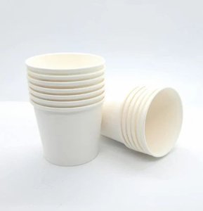 Disposable Paper Cup (110ml) (Pack Of 50)
