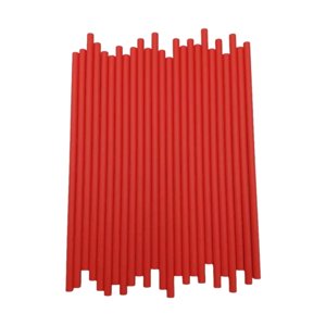 Disposable Multicolor Plastic Straws (Pack Of 100)