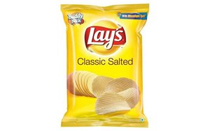 Lay's Chips Packet - Classic Salted (Yellow pack)