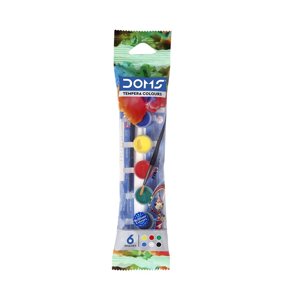 Doms Tempera Colours - 6 Shades