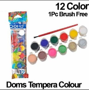 Doms Tempera Colours - 12 Shades