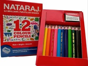 Nataraj Pencil Colours Small - 12 Shades