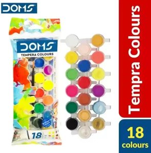 Doms Tempera Colours - 18 Shades
