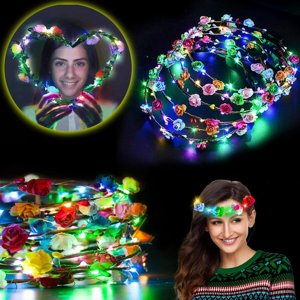 LED Flower Crown For Event or Show Purpose