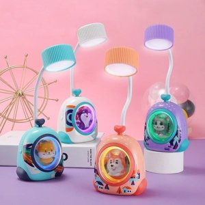 Pet Cabin Table Lamp Mix Animal Design (Different Pet In Each Lamp)