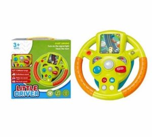 Little Driver Set for Young Kid - Attached with Car Front Drive Simulator for Kids